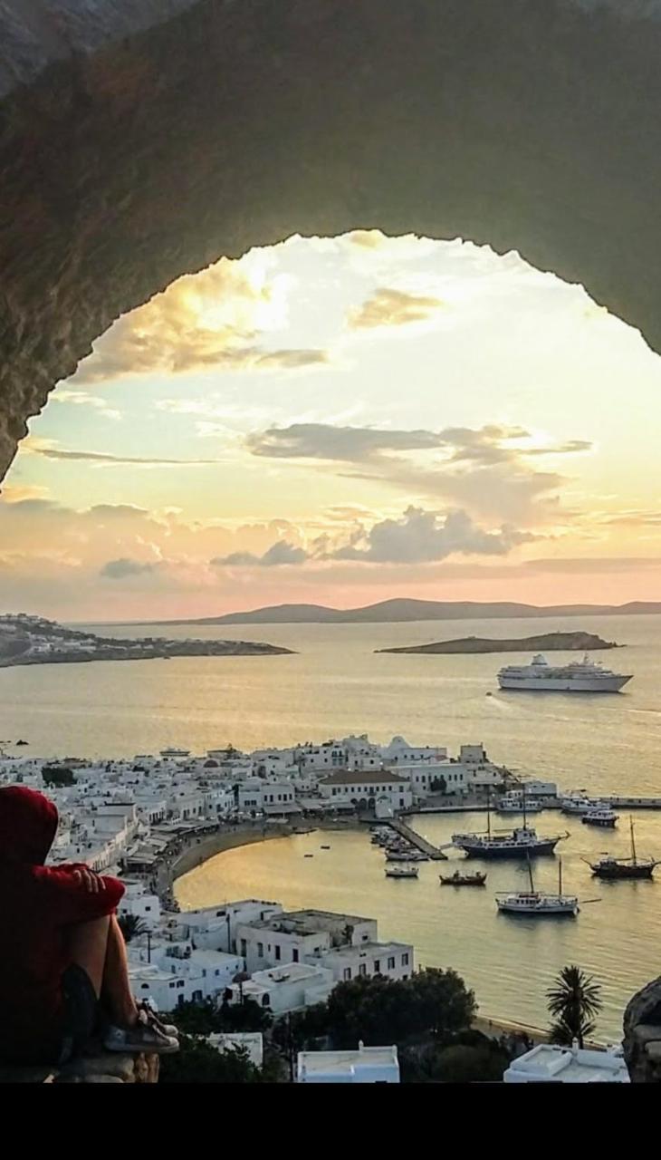 Mykonos Old Harbor Front Suite With Balcony Mykonos Town Εξωτερικό φωτογραφία